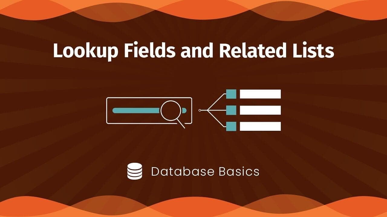 Database Basics: Lookup Fields and Related Lists